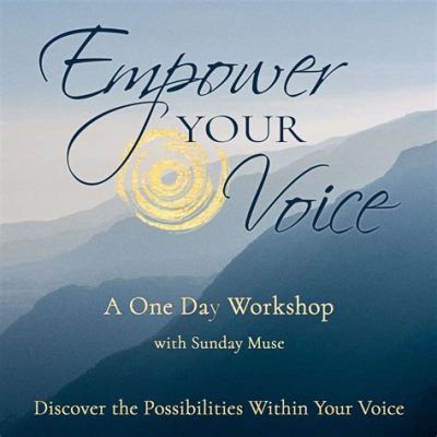 “Empowering Voices: Unveiling the Essence of Earth Patra’s Inspirational Workshop!”